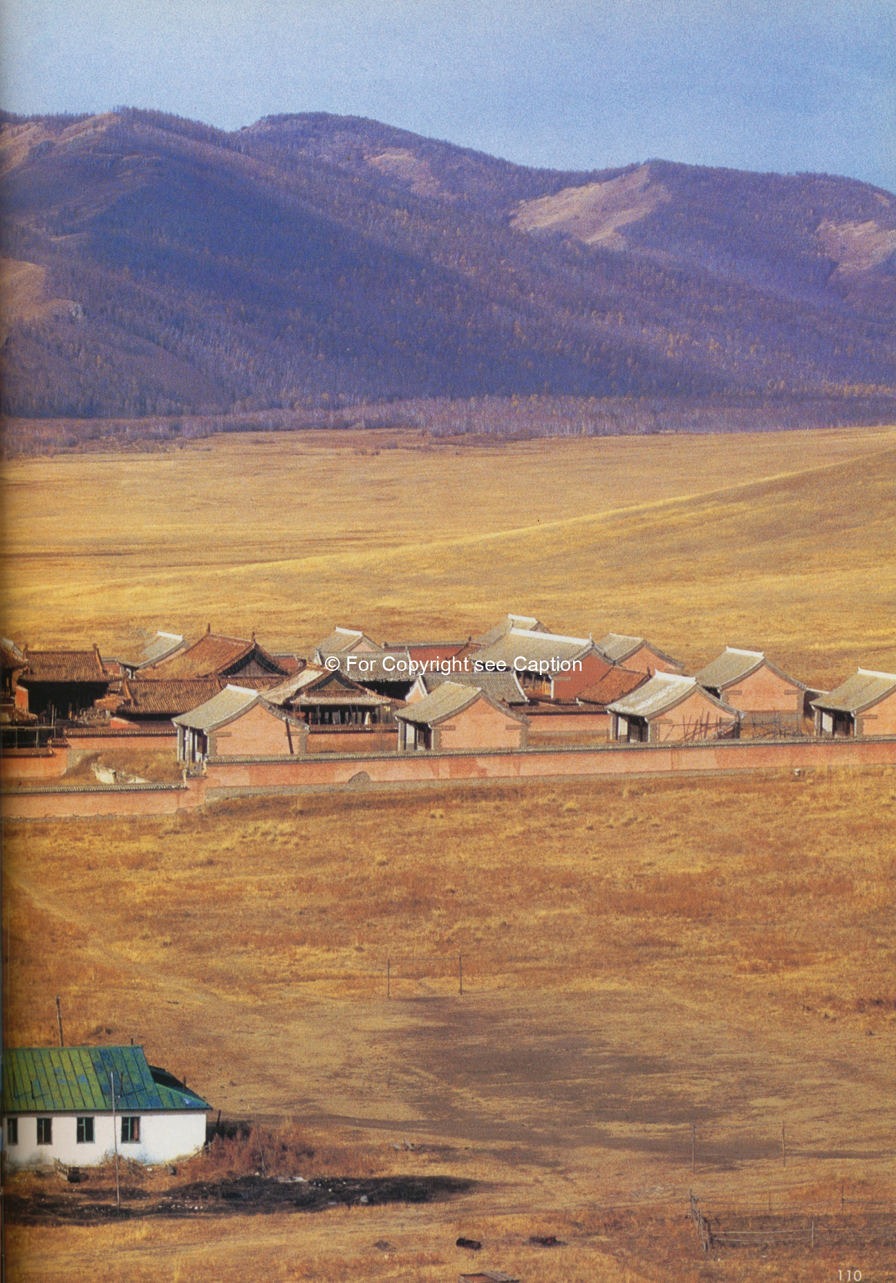 General view. Tsültem, N., Mongolian Architecture. Ulaanbaatar 1988, 110